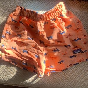 Patagonia 3-6 mo swim trunks. Never worn